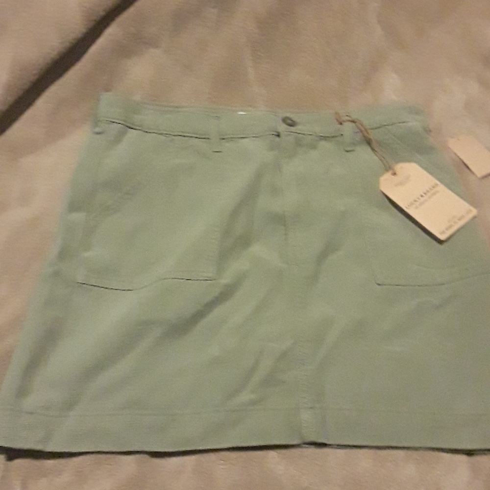 Olive color skirt from Lucky brand new